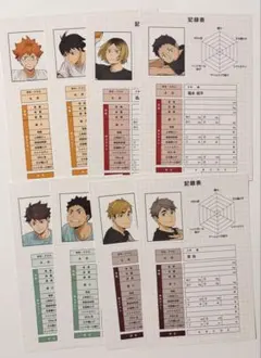 ハイキュー　特典　ポストカード　セット