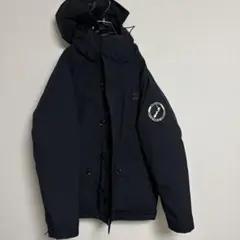 【美品】カンタベリー インバーカーギルダウン ジャケット ブラック Ｍ