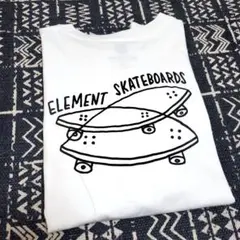 ＊ELEMENT エレメント SKATEBOARDS メンズ 長袖 カットソー＊