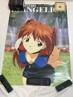 エヴァンゲリオン　SEGAポスター 非売品　アスカ 非売品】エヴァンゲリオン アスカ ポスター - メルカリ