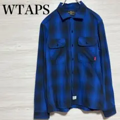 WTAPS オンブレ チェック 開襟 TEXTILE WORK SHIRT WTAPS オンブレ チェック 開襟 TEXTILE WORK SHIRT