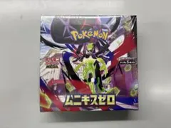 【新品】ポケモンカードゲーム　ムニキスゼロ　1BOX シュリンク付き