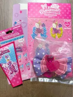 ミニーのファンダーランド パルパルーザ デイジー キーチェーン ワッペン