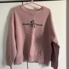 UNIQLO ミニーマウス トレーナー 120 ピンク