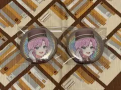 にじさんじ　夕陽リリ　缶バッジ　ビスケット 3