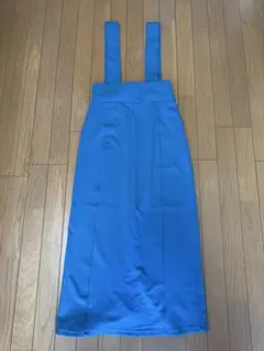 AZUL サスペンダー付き ロングタイトスカート