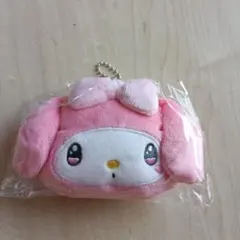 新品　サンリオ マイメロディ ミニポーチ マスコット キーホルダー