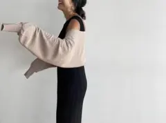 searoomlynn ペザントスリーブブークレKNITボレロのサムネイル