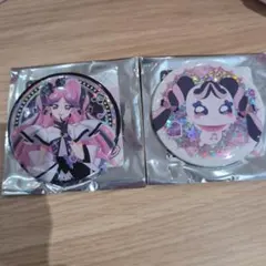 キュアキッス メロロン ホログラム缶バッジセット