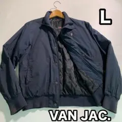 VAN JAC ヴァンジャケット 中綿スウィングトップ ブルゾン ネイビー L