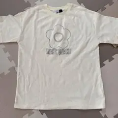MARY QUANT 花柄プリント Tシャツ 半袖