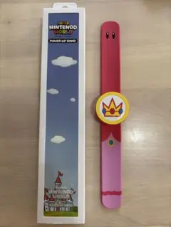 SUPER NINTENDO WORLD パワーアップバンド　ピーチ姫　ユニバ