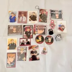 ハイキュー 稲荷崎 宮侑 宮治 クリアカード スナップマイド 缶バッジ セット