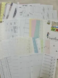 システム手帳用リフィルおすそ分け70枚 ミニ6