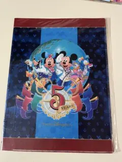 新品　ディズニーシー　クリアファイル