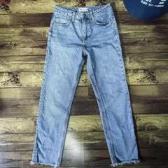 ZARA ストレートデニム ライトブルー