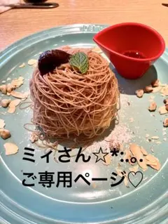 ミィさん☆*:.。. ご専用ページ♡
