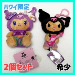 【ハワイ限定】日焼けクロミ ぬいぐるみ キーホルダー 日本未発売 2個セット希少