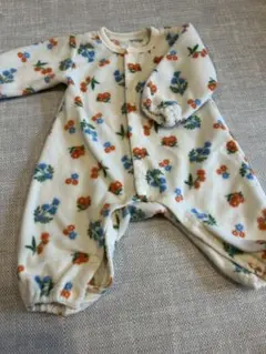 【美品】F.O internationnal 花柄 フリースロンパース 80cmのサムネイル