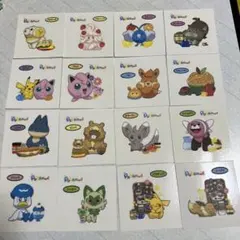 ポケモンパン★第203弾デコキャラシール１６枚セット