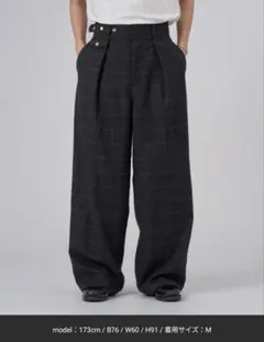 LAD MUSICIAN 17ss 2117-554 2タックワイドパンツ - メルカリ