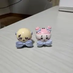 ちいかわ リボンなみんな　びっくらたまご　古本屋　ラッコ　かにちゃん　2種セット