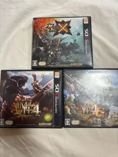 3DSソフト モンスターハンター　セット