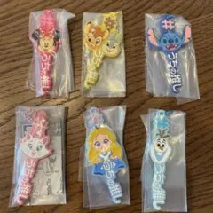 ディズニーキャラクター ストラップセット
