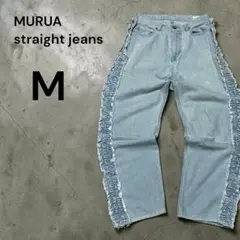 【B40】MURUA ストレートデニム M レディース ストリート 古着