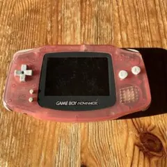 ゲームボーイアドバンス ミルキーピンク 本体　[動作確認済み]