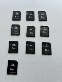 8GB SDカード 10枚セット