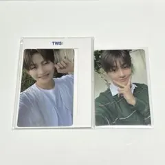 TWS ジフン Sparkling Blue SHOWCASE トレカ セット