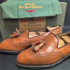 REGAL イーストコーストコレクション 2247 BC 茶 24.5EE 革底