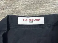 OLD ENGLAND ネイビー 半袖ブラウス 36
