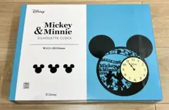 Mickey & Minnie SILHOUETTE CLOCK 掛け時計