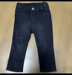 GAPベビーパンツ90ブラック　デニム　ストレッチ