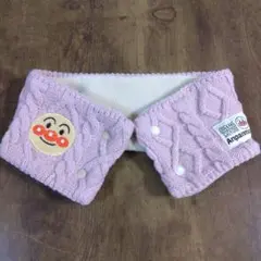 アンパンマン ＊ ケーブル編みマフラー ピンク