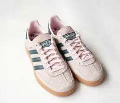 アディダス オリジナルス　HANDBALL スニーカー　ピンク　23.5