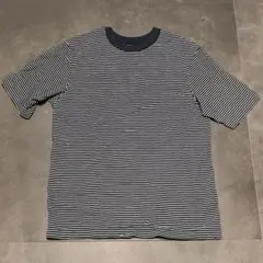UNIQLO ストライプ Tシャツ ネイビー/ホワイト