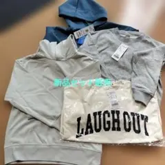 トレーナーセット 青・グレー・白 LAUGHOUT STAPLE 23