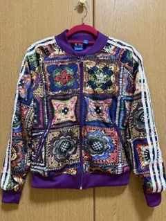 adidas 花柄 ジャージ Sサイズ かくかくしかじか 永野芽郁 アディダス