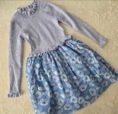 新品　ケイトスペード　キッズ　フラワーワンピース　140cm