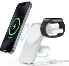 【中古美品】3-in-1 ワイヤレス充電器