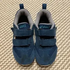 ASICS キッズシューズ ネイビー