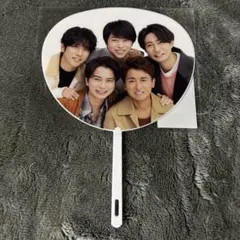 4 嵐　集合　ARASHI ミニうちわ