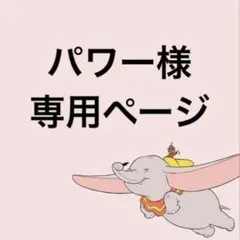 パワー様 専用ページ