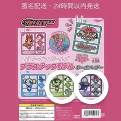 パワーパフガールズ　パワパフ　プラスチックモデルキーホルダー　2点セット