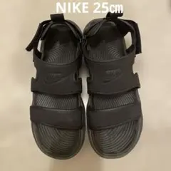 【オールブラック】NIKE ナイキ サンダル　25cmのサムネイル