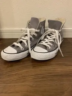 converse オールスターグレー ハイカットスニーカー　22.5cm