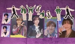 Hey!Say!JUMP 薮宏太　トレカ４枚　シール１０枚セット